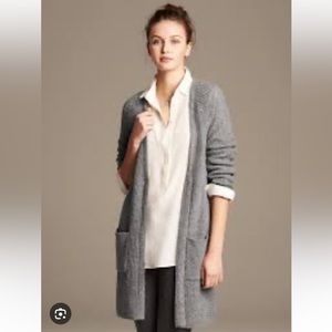 Banana Republic Long Lush Cardigan w/ free gift